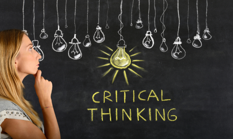 critical thinking is the practice of evaluating what